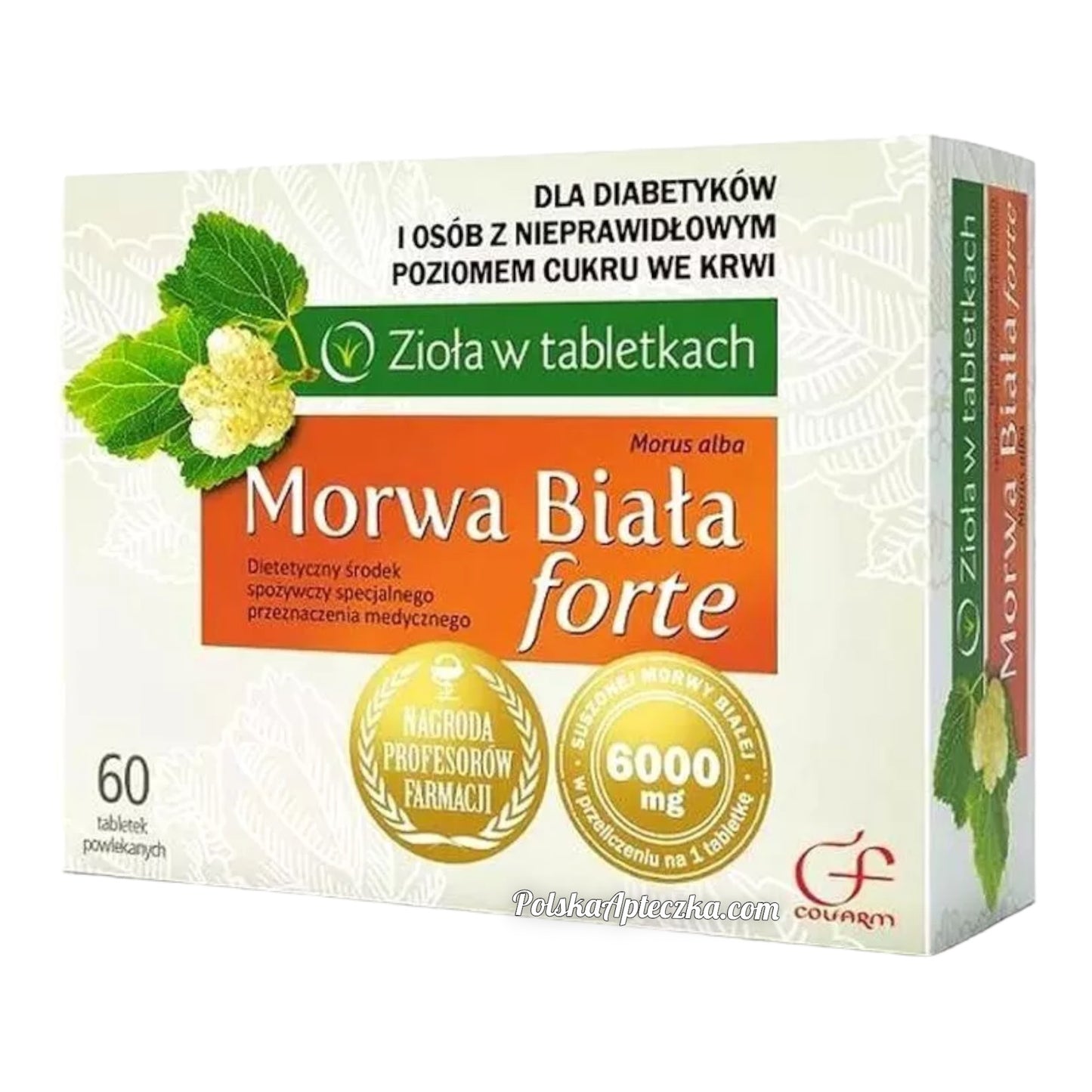 Morwa Biała Forte 600mg, 60 tabletek, Colfarm