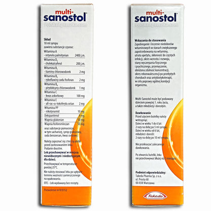 Multi Sanostol multivitamin Syrup