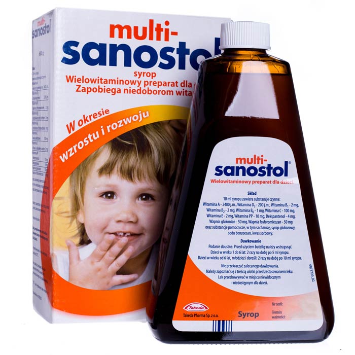 Multi Sanostol multivitamin Syrup