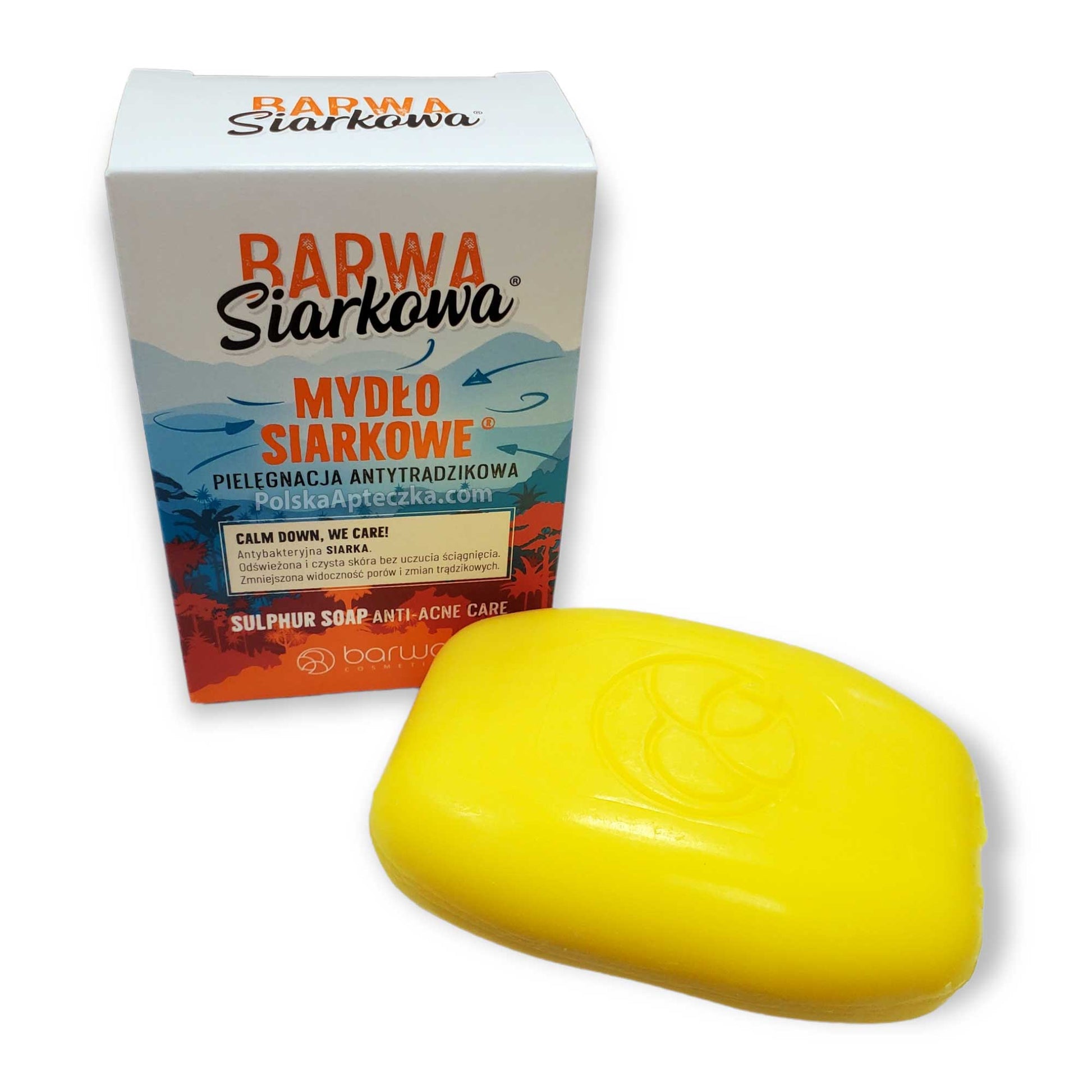 Mydło Siarkowe 100 g, Barwa Siarkowa
