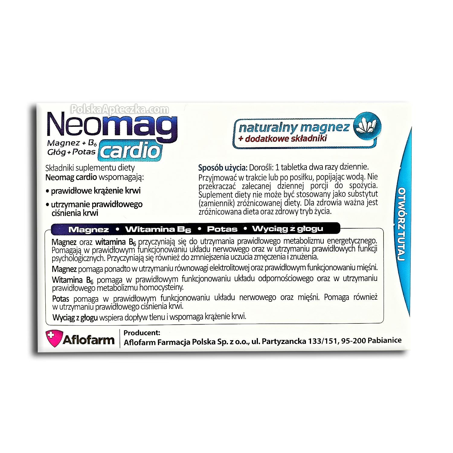 Neomag Cardio 50 tablets