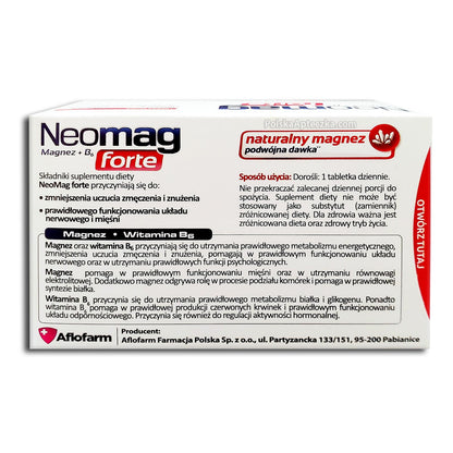 Neomag Forte 50 tablets, Aflofarm