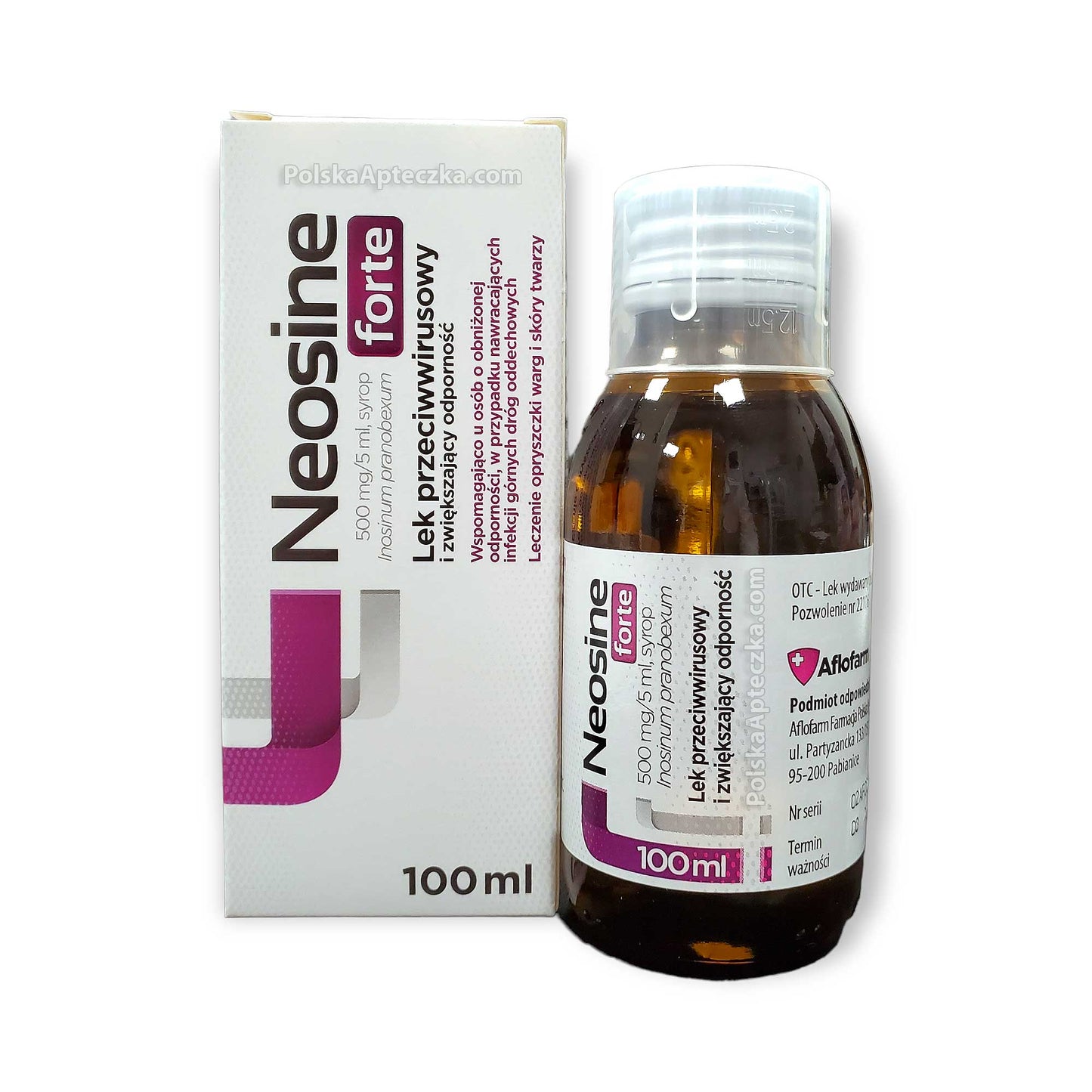 Neosine Forte Syrop, 100ml, Aflofarm