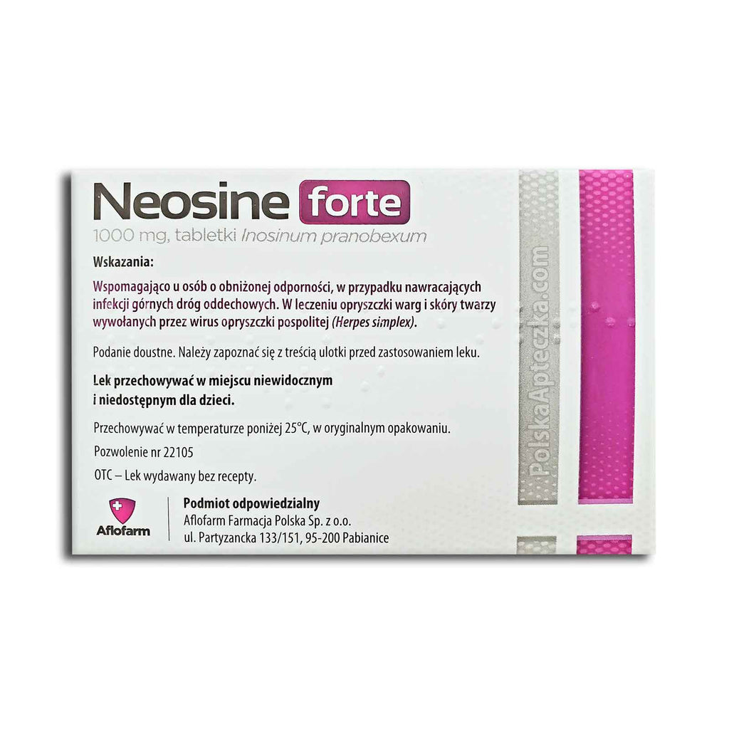 Neosine Forte 1000mg 30 tablets