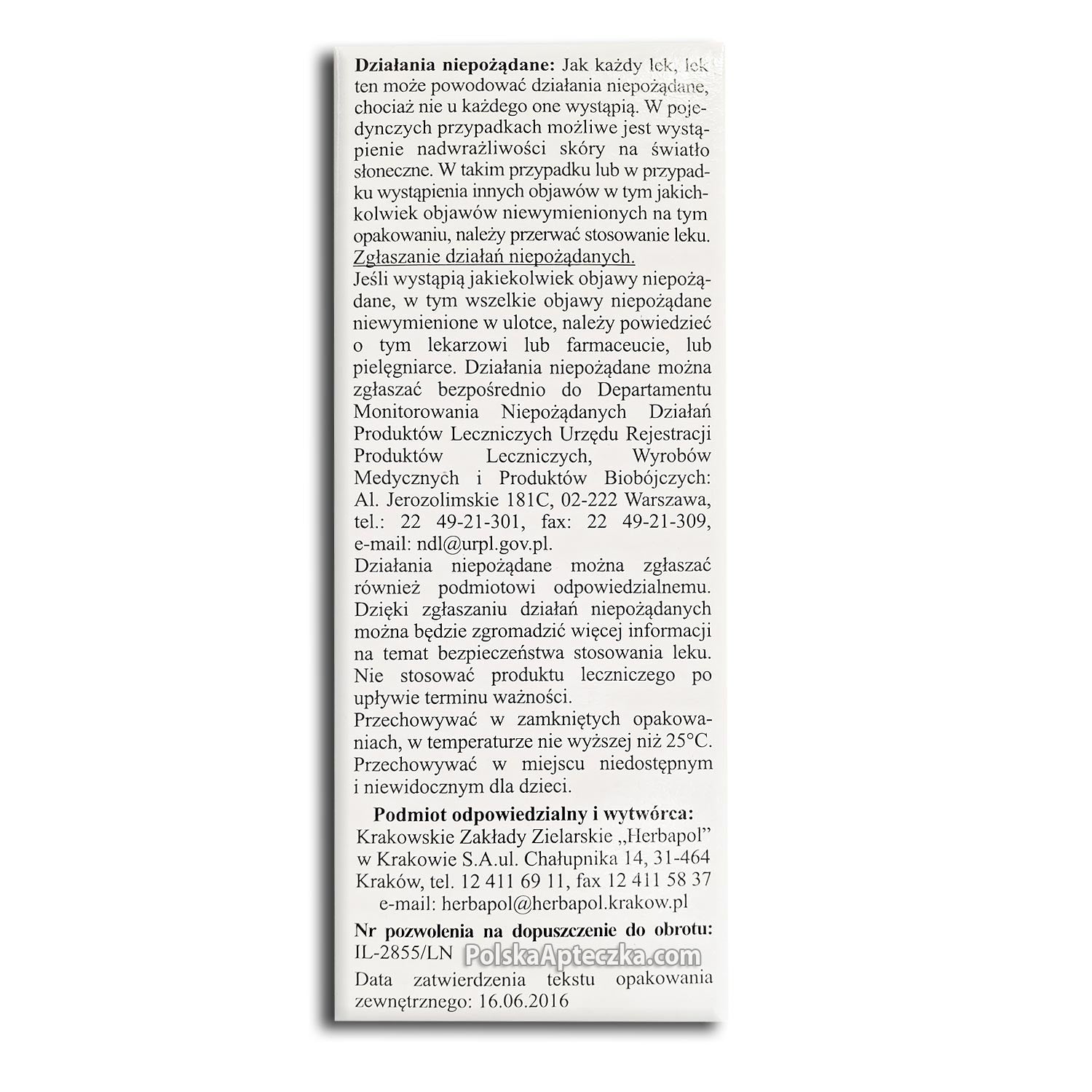 Nervosol płyn doustny, 100ml, Herbapol