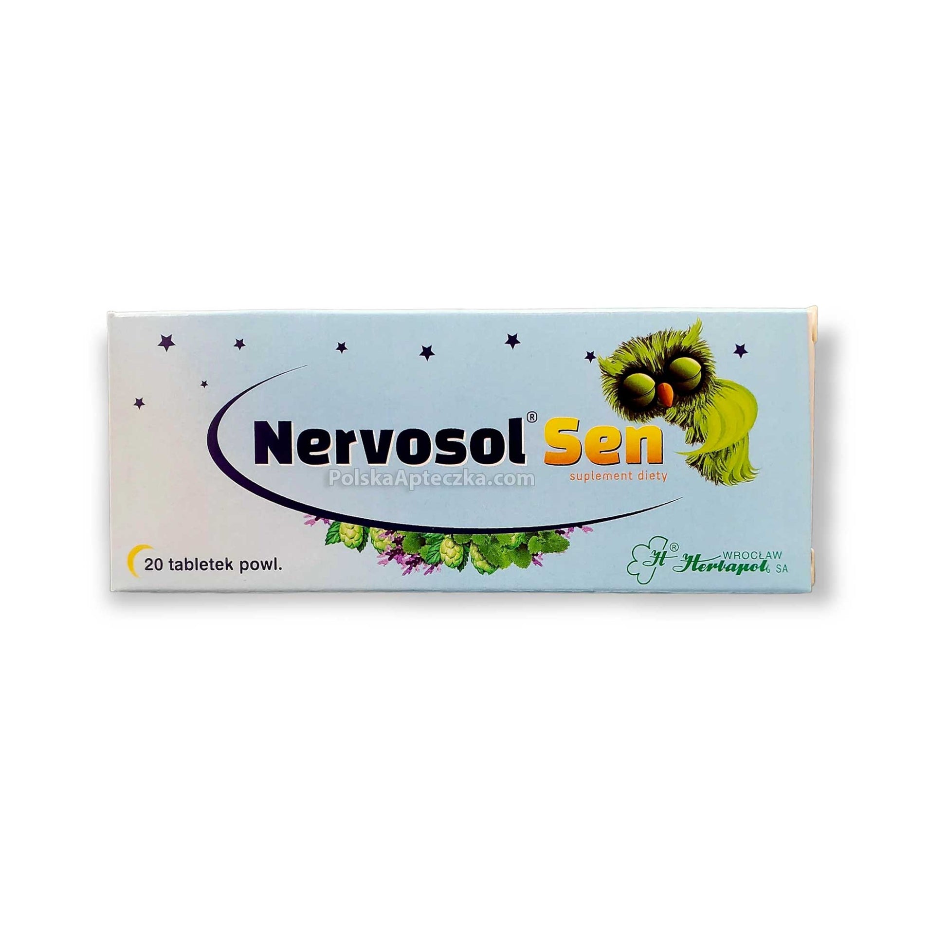 Nervosol Sen 20 tabletek, Herbapol