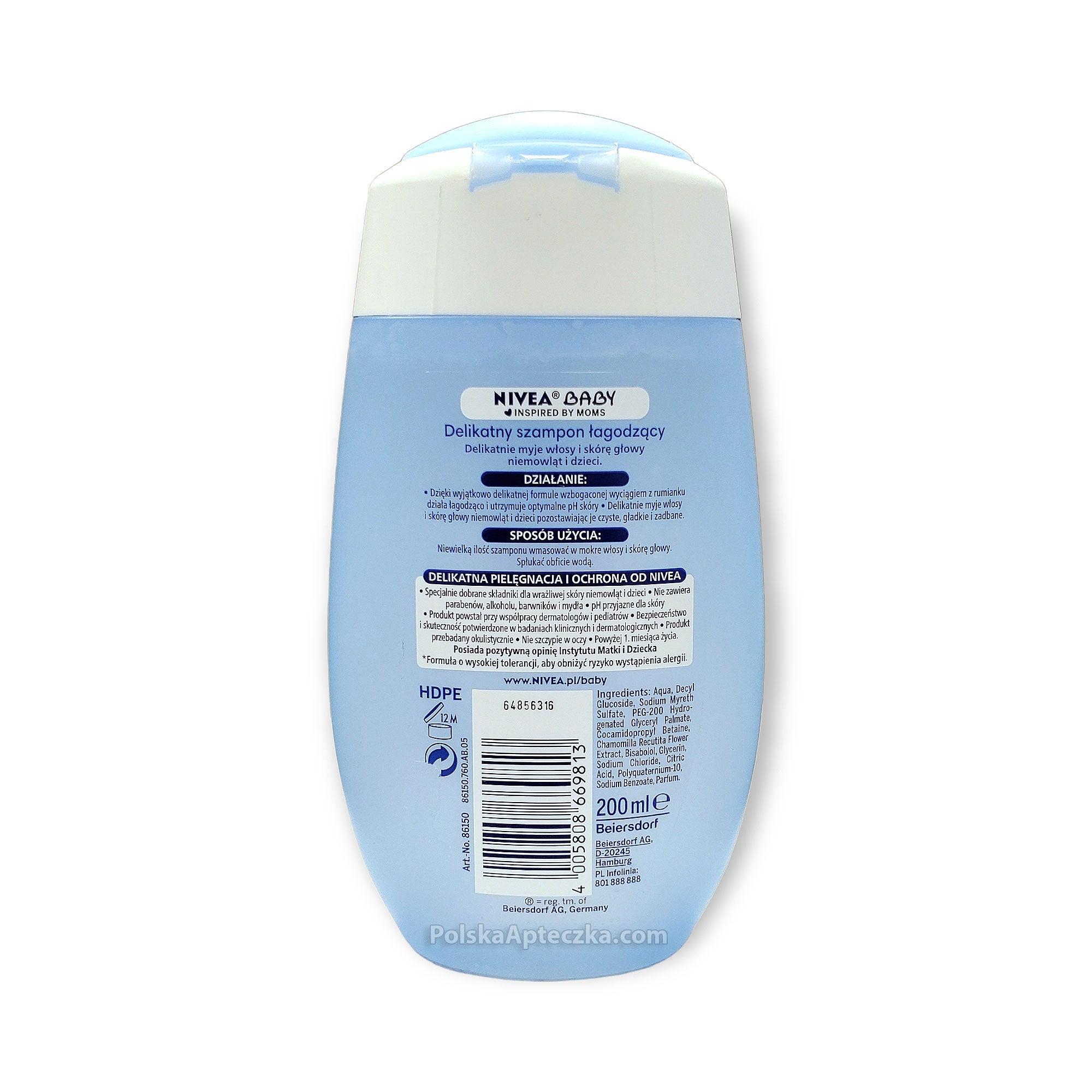 Nivea Baby Delikatny szampon łagodzący 200ml