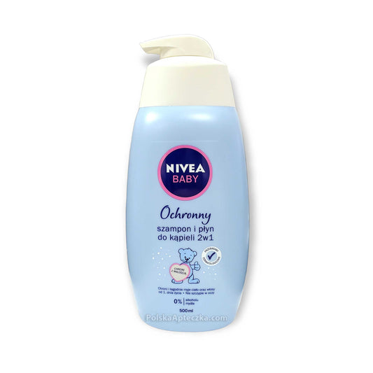 Nivea Baby Ochronny szampon i płyn do kąpieli 2w1 500ml