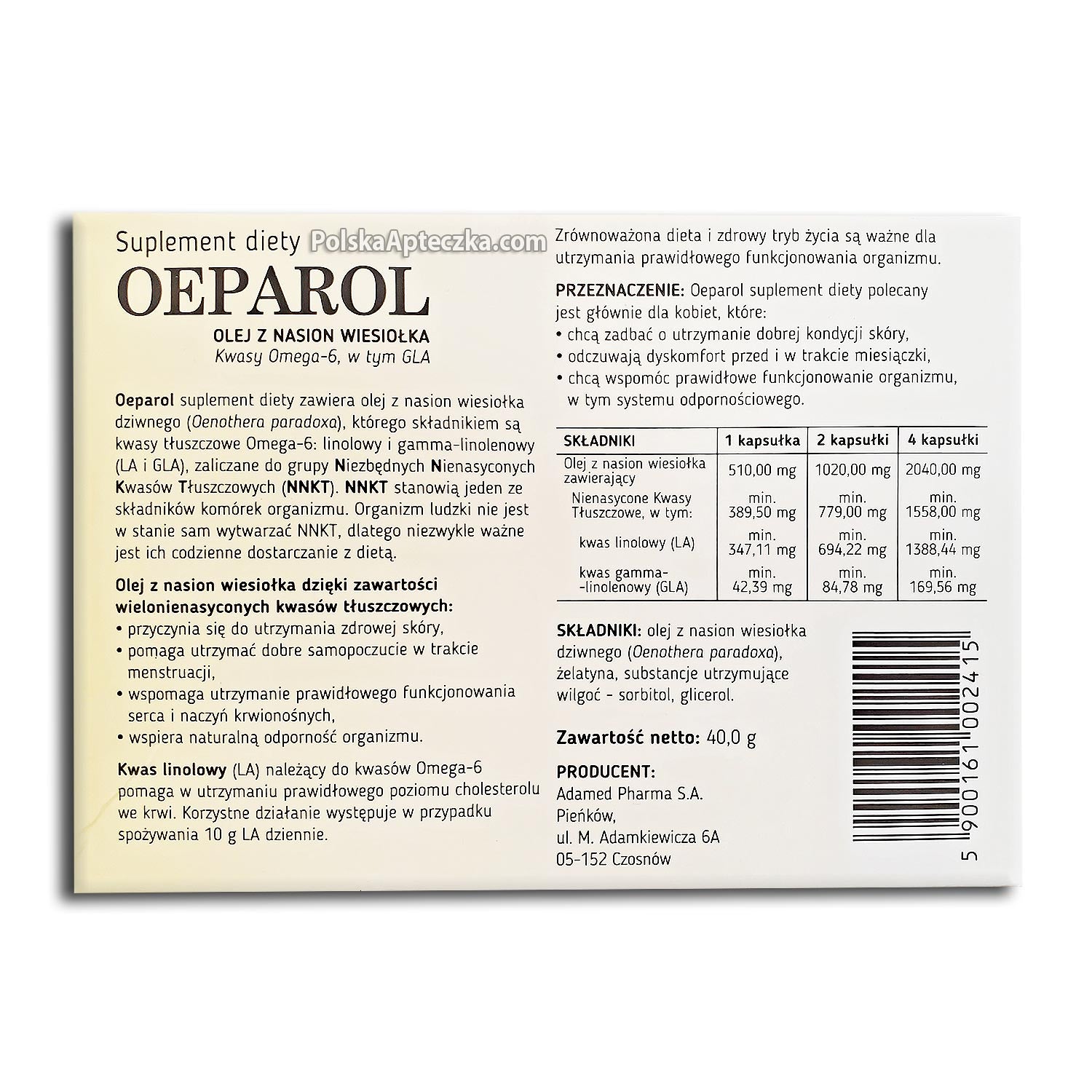 Oeparol capsules