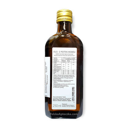 Olej z Pestek Moreli zawierający duże dawki witaminy B-17, 250ml, Olvita
