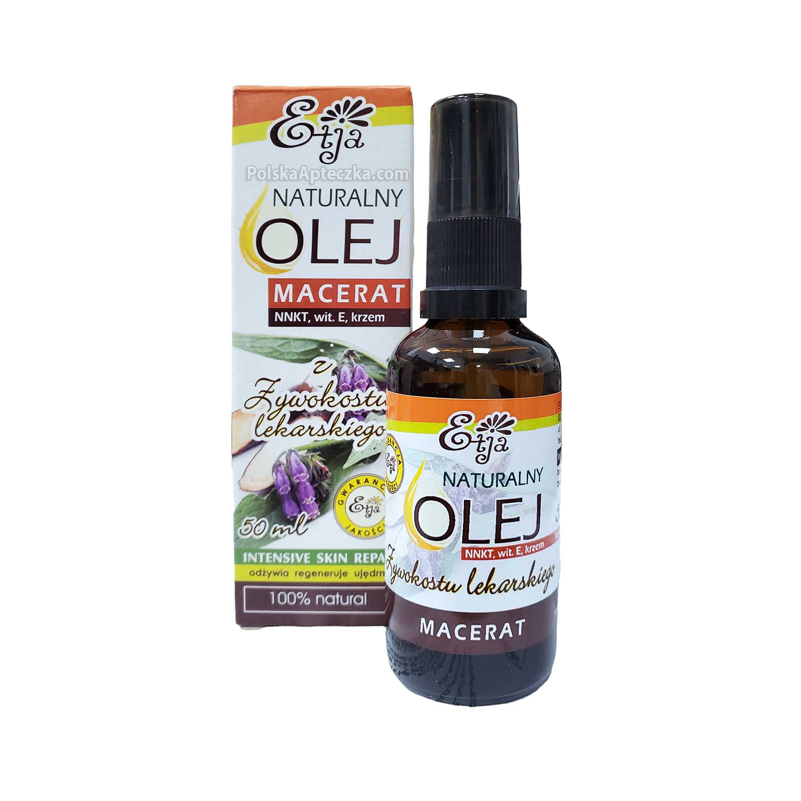 Olej z Żywokostu lekarskiego 50ml, Etja | Comfrey oil