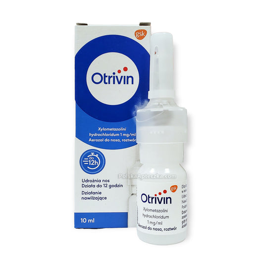 Otrivin 0,1%, 1 mg/ml, aerozol do nosa, 10 ml