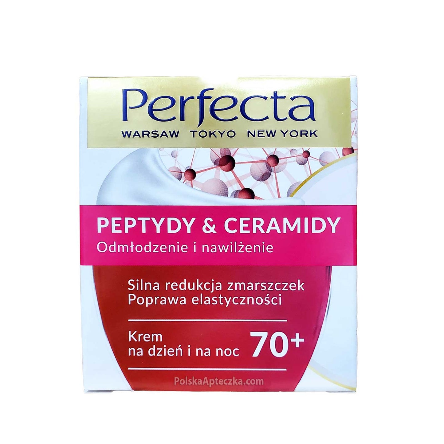 Perfecta, Peptydy & Ceramidy 70+ krem na dzien i noc, 50ml