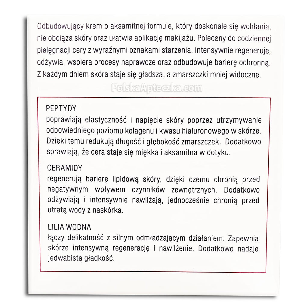 Perfecta, Peptydy & Ceramidy 80+ krem na dzien i noc, 50ml