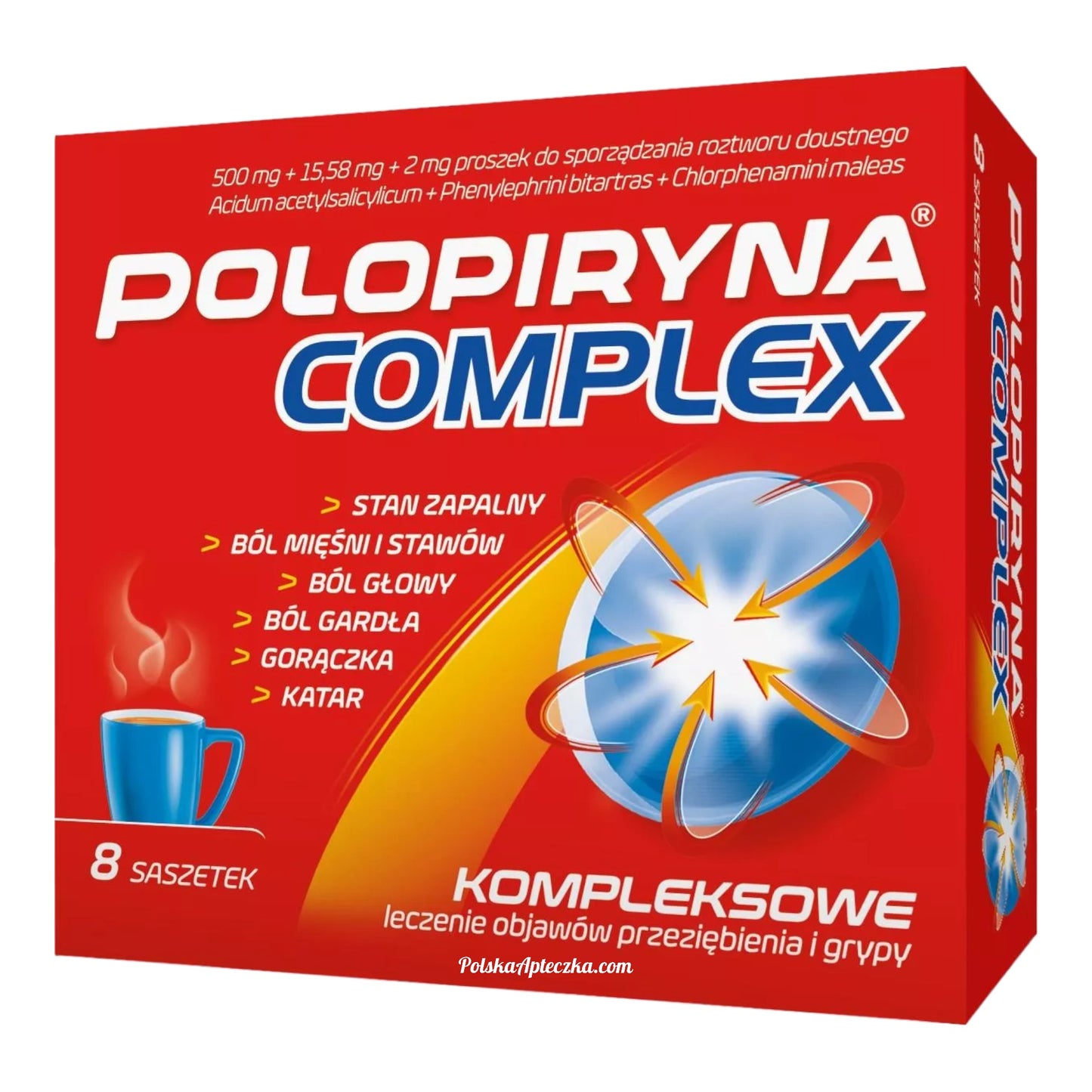 Polopiryna Complex, 8 saszetek