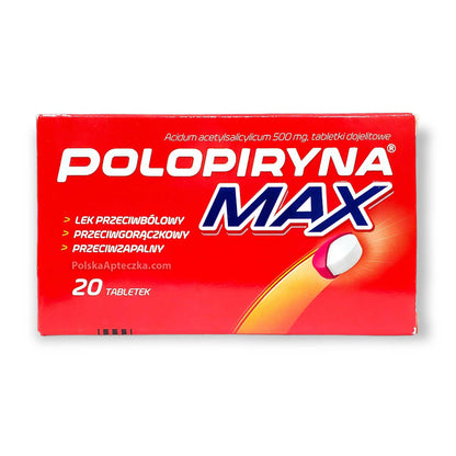 Polopiryna Max 500 mg, 20 tabletek