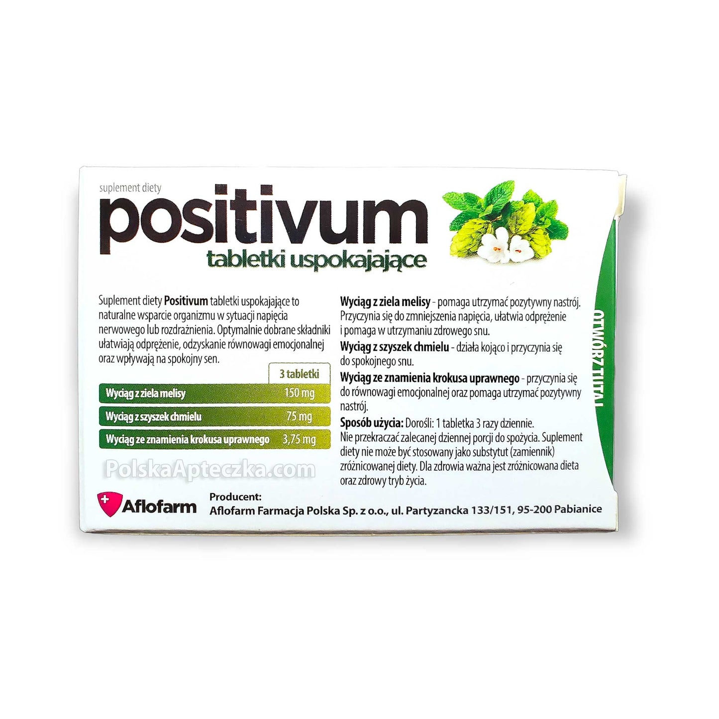 Positivum tabletki