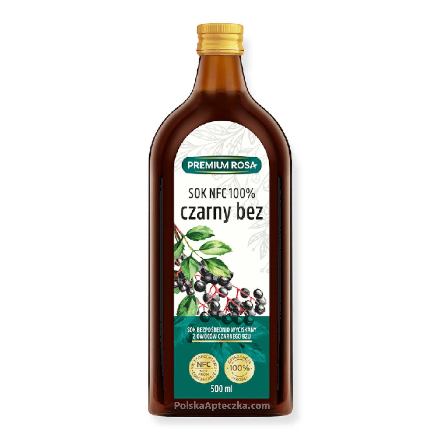 czarny bez 100% sok nfc 500ml