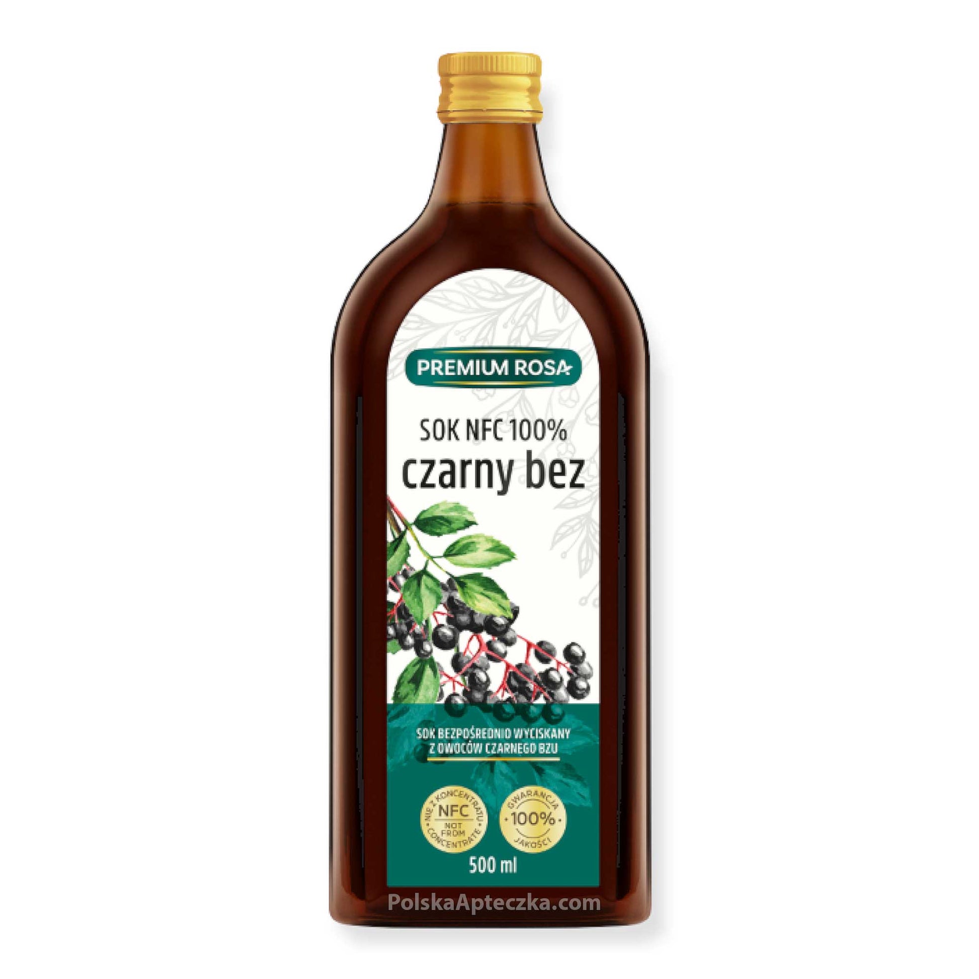 czarny bez 100% sok nfc 500ml