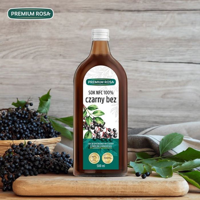 czarny bez 100% sok nfc 500ml