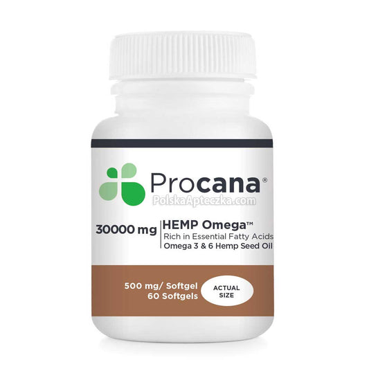 HEMP Omega 3 & 6 Hemp Seed Oil 30,000mg 60 Softgels