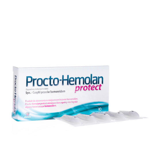 Procto Hemolan Protect 10 czopków
