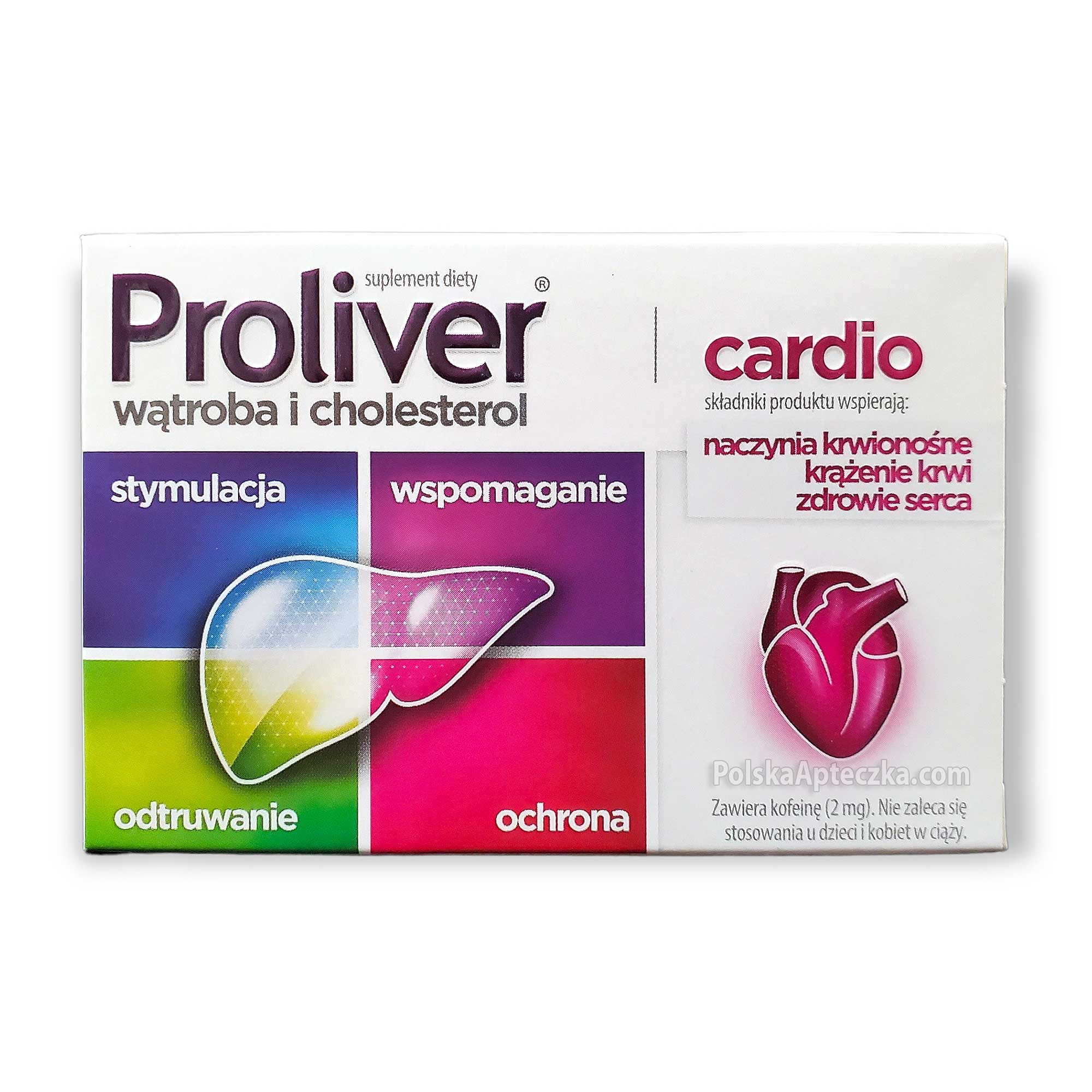 Proliver Cardio, 30 tablets, Aflofarm
