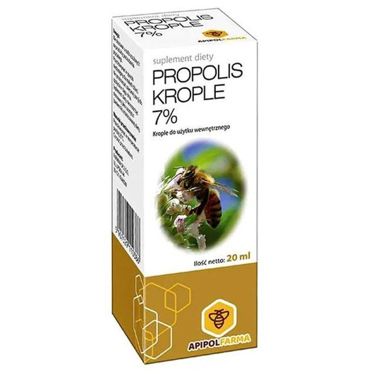 Propolis Krople 7% 20 ml