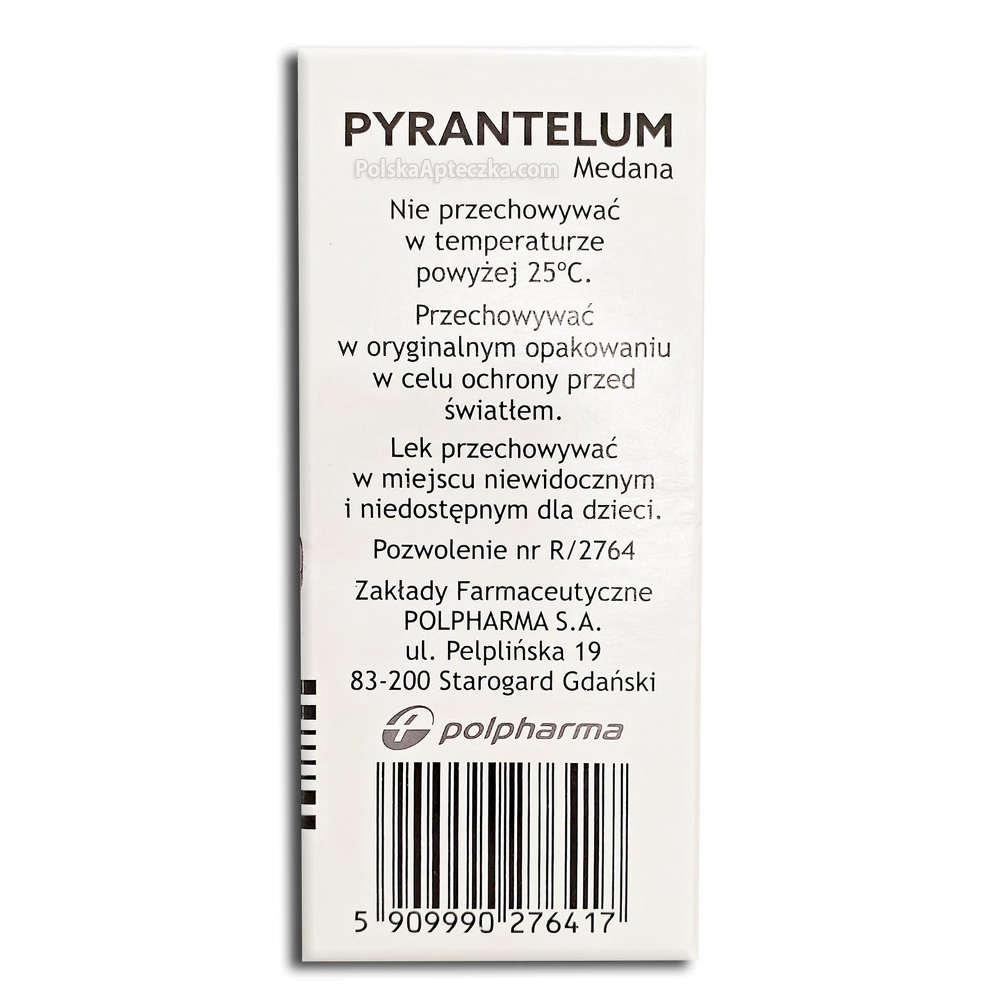 Pyrantelum Medana, zawiesina doustna, 15 ml