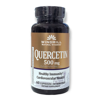 Quercetin 500mg | Kwercetyna dwuwodna, 60 capsules