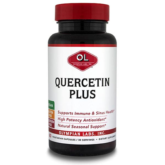 Kwercetyna dwuwodna - Quercetin Plus 60 tablets, Olympian Labs