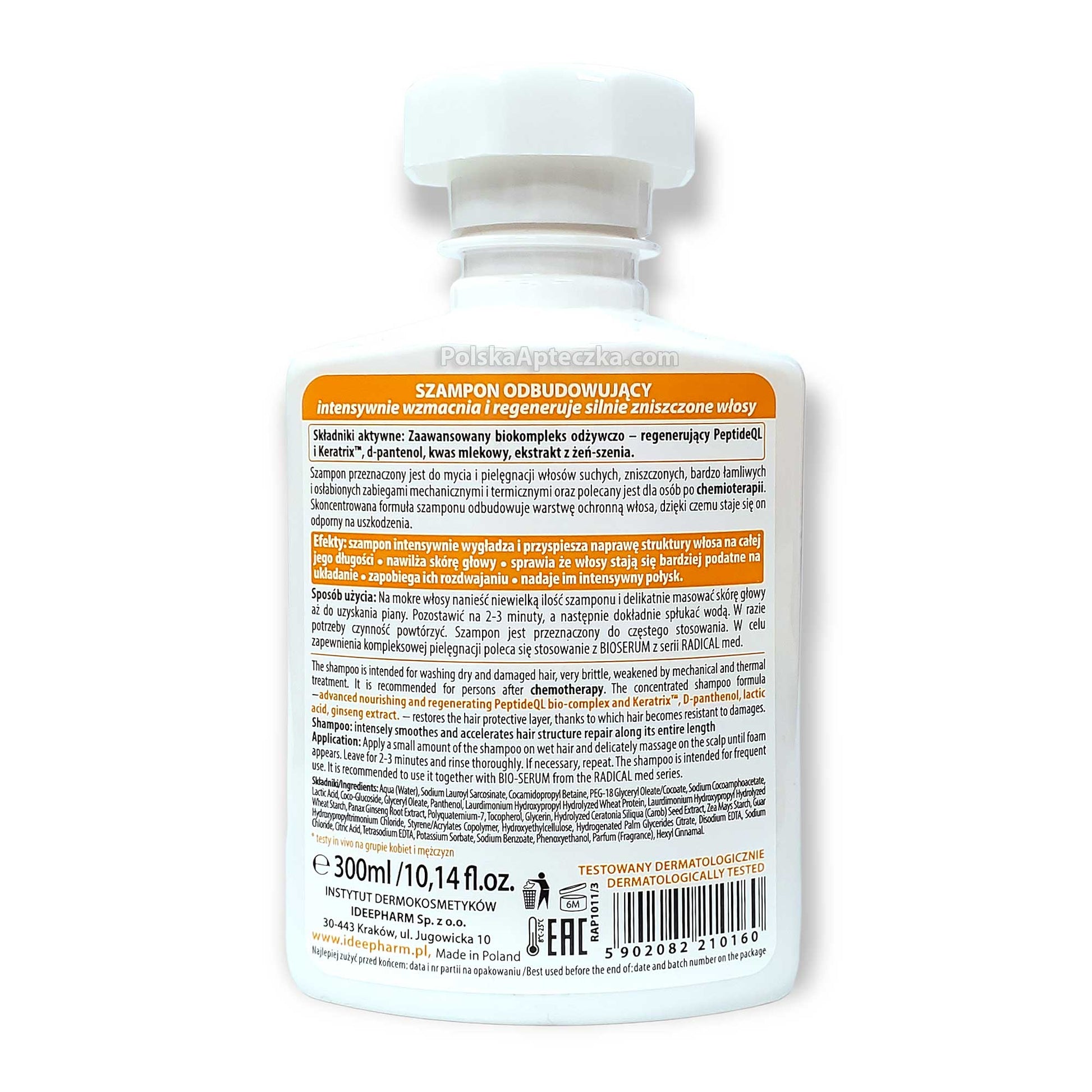 Radical Med, Szampon Odbudywujący, 300ml