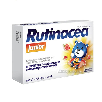 Rutinacea Junior, odporność organizmu 20 tabletki, Aflofarm