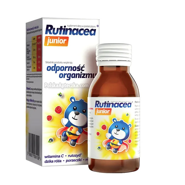 Rutinacea Junior Syrop, odporność organizmu 100ml, Aflofarm