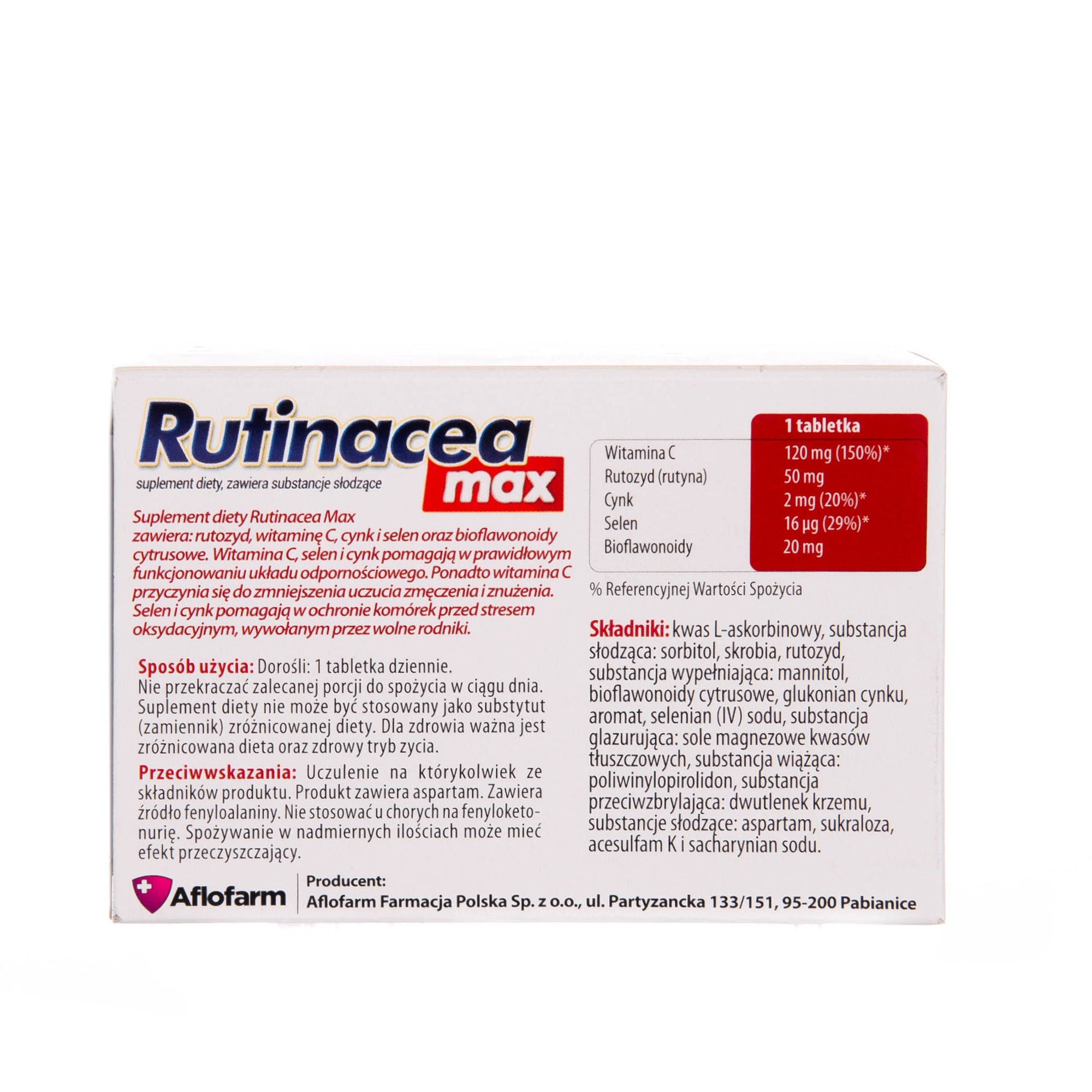 rutinacea max tablets