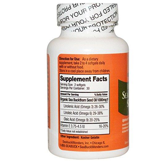 Olej Rokitnikowy, 60 kapsułek