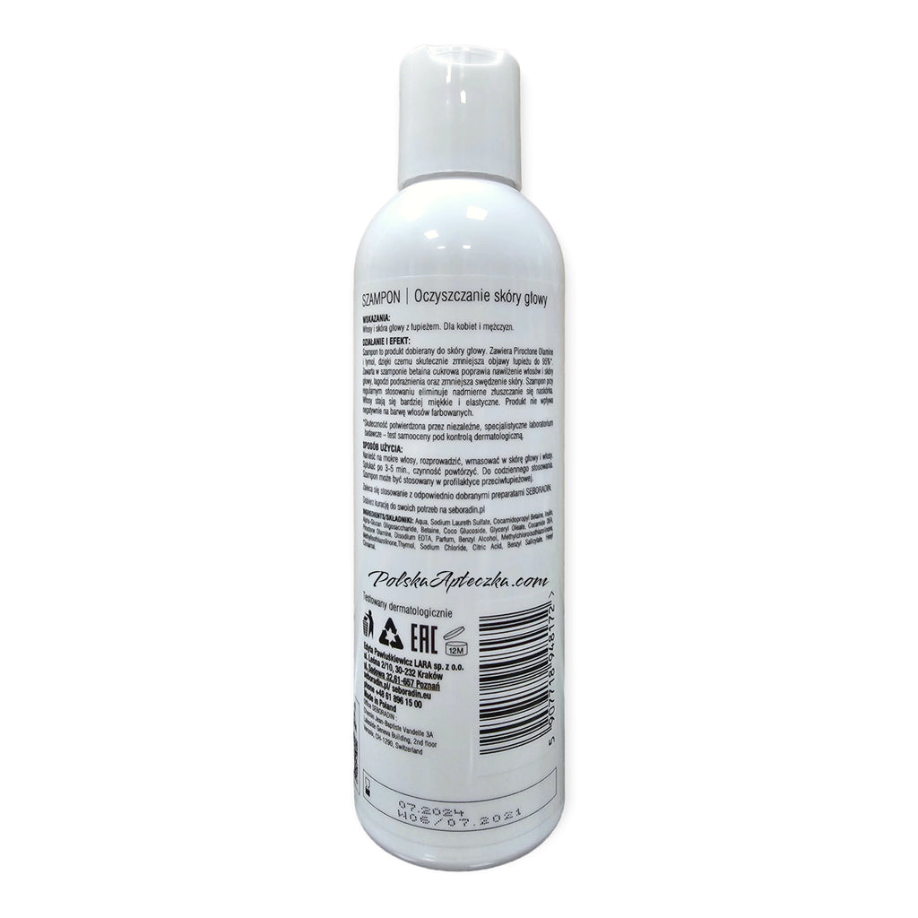 Seboradin Szampon przeciwłupierzowy 200ml