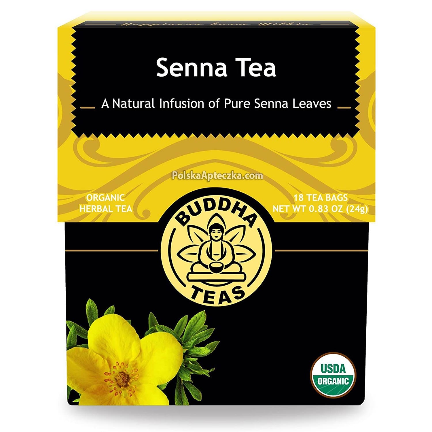 Senna Tea 18 Organic tea bags – Apteczka