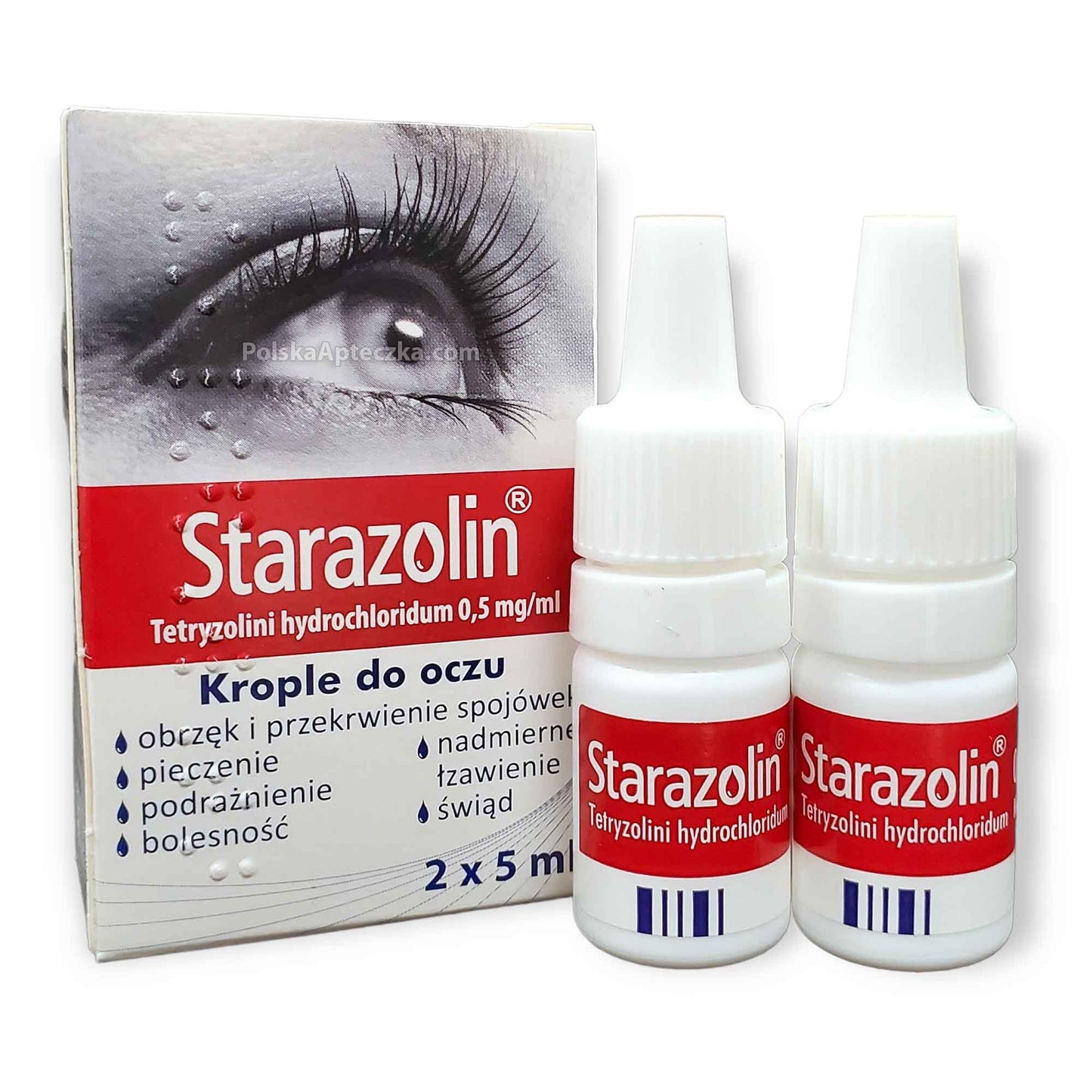 Starazolin krople do oczu, 2x5 ml