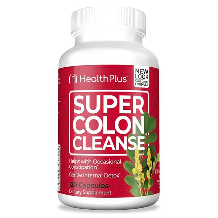 Super Colon Cleanse 120 capsules, HealthPlus