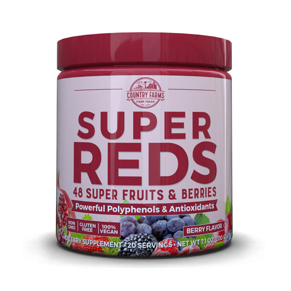 Super Reds 48 Super Fruits and Berries polyphenols antioxidants