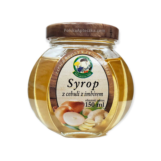 Syrop z cebuli z imbirem 150ml, Fungopol