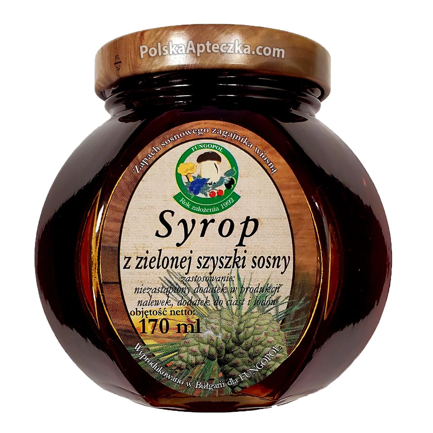 syrop z zielonej szyszki sosny