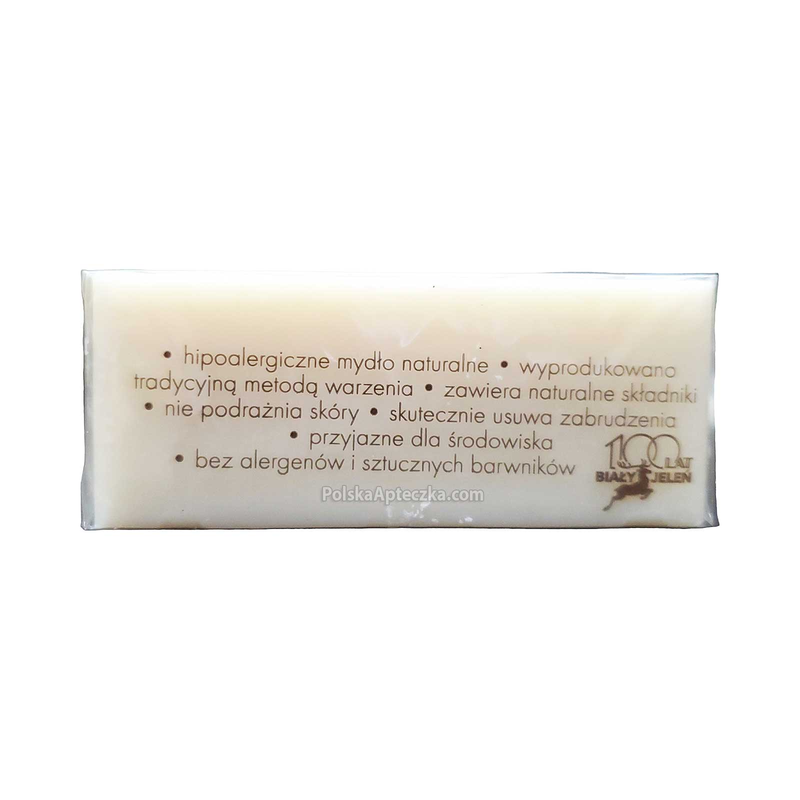 Biały Jelen Hypoallergenic Natural Soap 150g - Szare Mydlo - Apteczka | Proton Nutrition