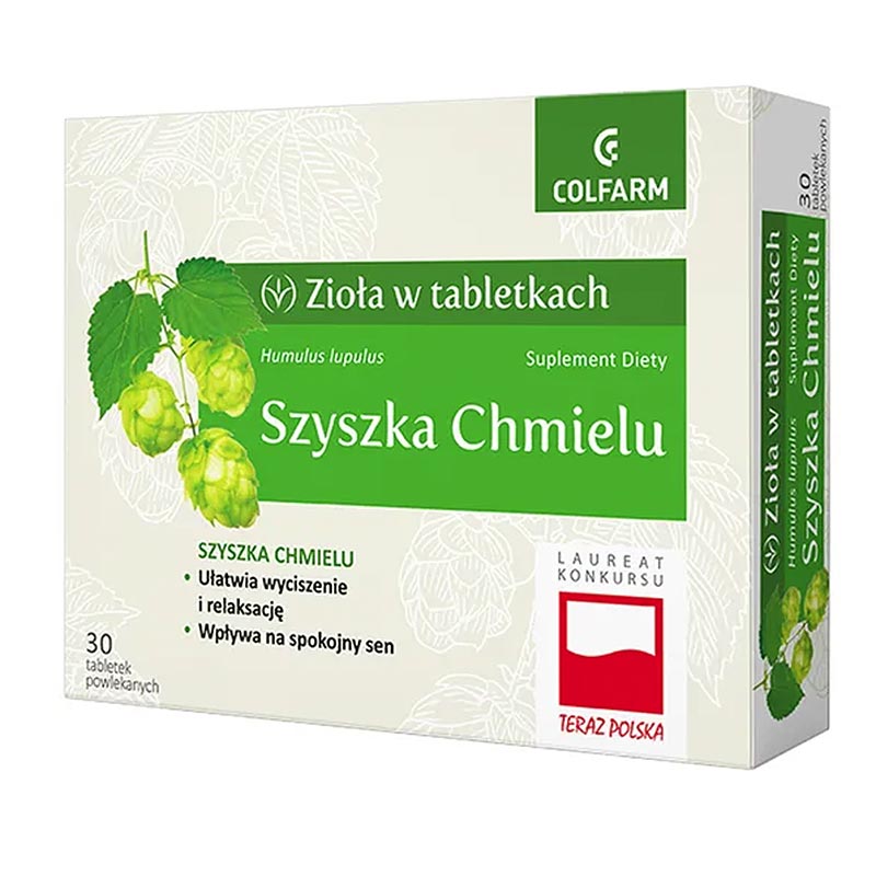 Szyszka Chmielu 30 tablets