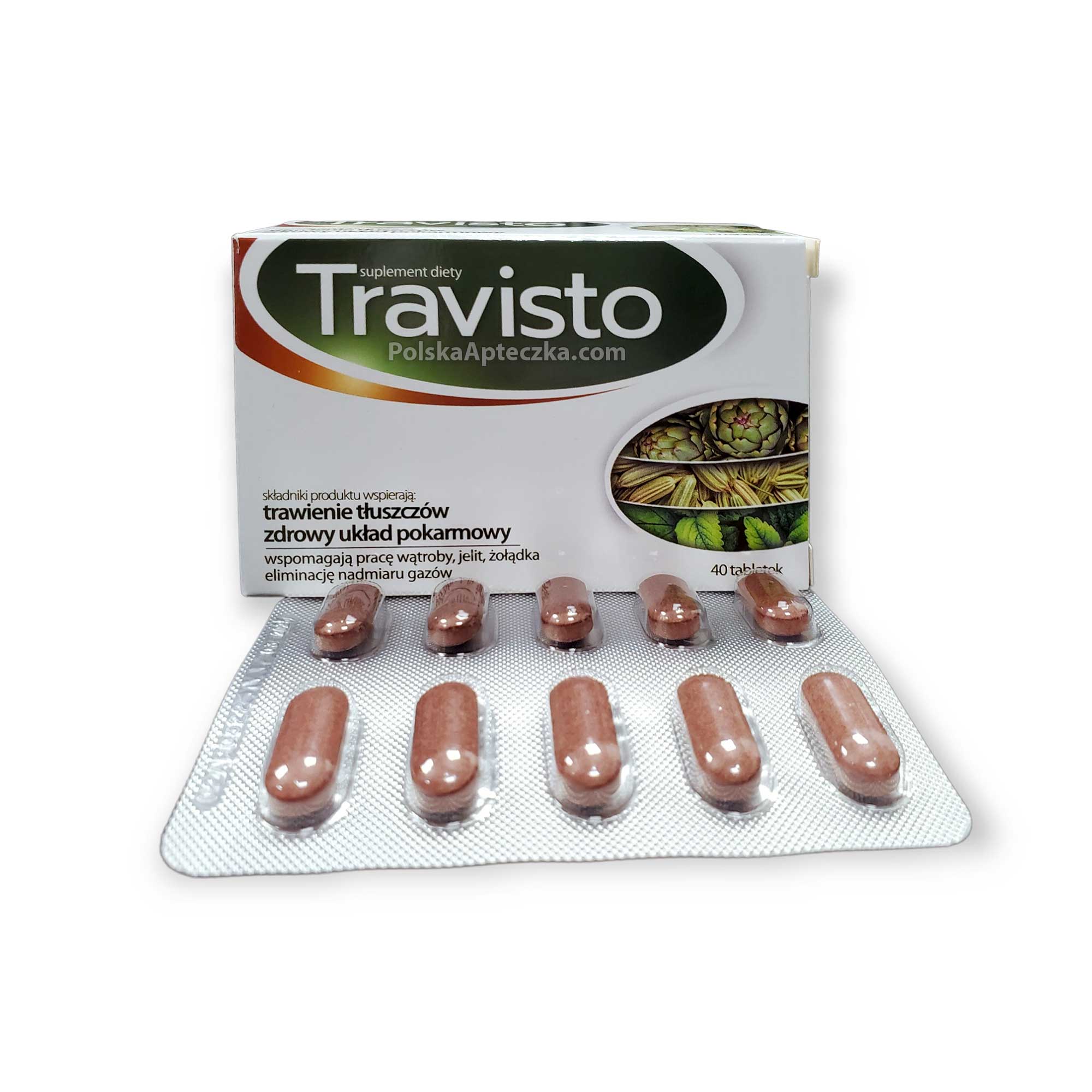 Travisto 40 tabletek, Aflofarm