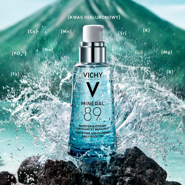 Vichy, MINERAL 89, codzienny booster nawilżająco-wzmacniający, 50ml