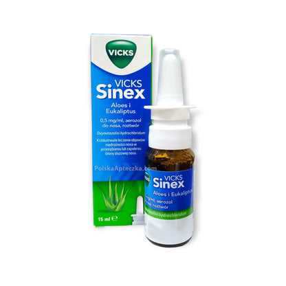 Vicks Sinex Aloes i Eukaliptus aerozol do nosa