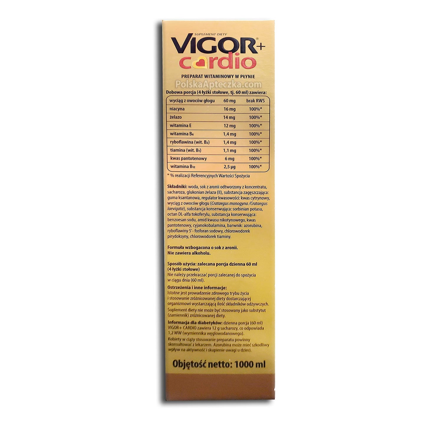 Vigor Cardio 1L