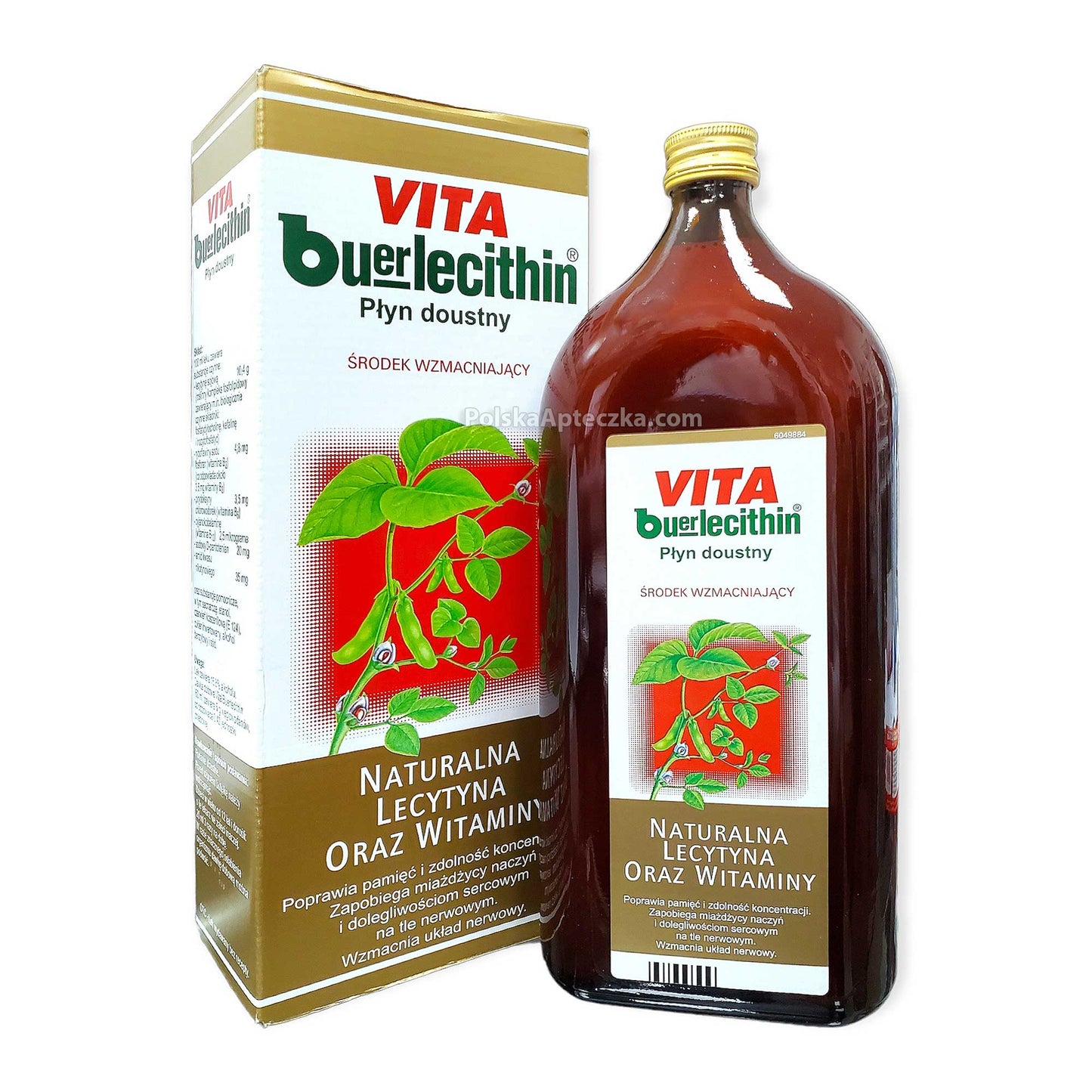 Vita Buerlecithin 1L Naturalna Lecytyna oraz witaminy